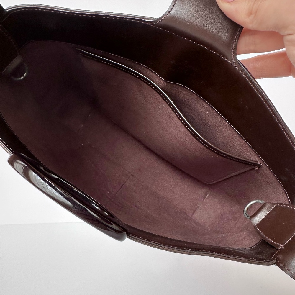 Louis Vuitton Moka Epi Leather Reverie Vintage Shoulder Bag - Picture 11 of 13